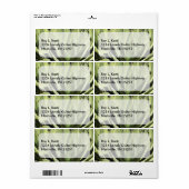 Agave Unieke Natuur Fotokunst Etiket (Full Sheet)