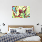 Agave van Debra Lee Baldwin Canvas Afdruk (Insitu (Slaapkamer))