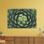 Agave victoriae-reginae Canvas Print (Insitu (Woonkamer))