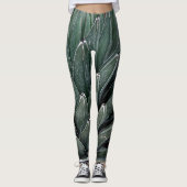Agave Victoroa Plant Foto Leggings, M Leggings (Voorkant)
