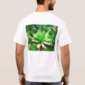 Agave - Walk in de tuin T-shirt (Achterkant)