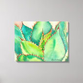Agave Waterverf door Debra Lee Baldwin Canvas Afdruk (Voorkant)