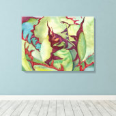 Agave Waterverf door Debra Lee Baldwin Canvas Afdruk (Insitu (Houten vloer))