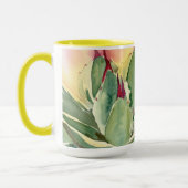 Agave waterverf mok van Debra Lee Baldwin (Links)