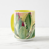 Agave waterverf mok van Debra Lee Baldwin (Voorkant links)