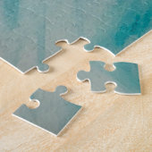 Agave waterverf sappige kunst legpuzzel (Zijkant)