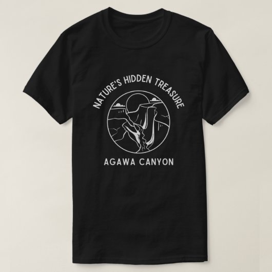Agawa Canyon Natuur verborgen schat T-shirt (Design voorkant)