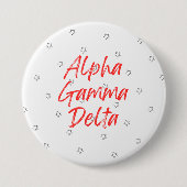 AGD-sterrenknop Ronde Button 7,6 Cm (Voorkant)