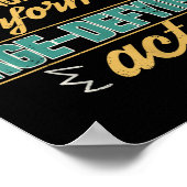 Age Defying Acts Funny Old Retirement Grandparents Poster (Hoek)