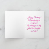 Age Is Irrelephant Kaart (Binnen)