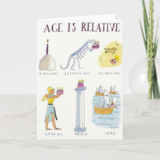 Age Is Relative Kaart