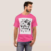 Age of Empires Wololo zwart en wit T-shirt (Voorkant volledig)