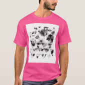 Age of Empires Wololo zwart en wit T-shirt (Voorkant)