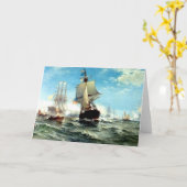 Age of Sail Wenskaart Kaart (Gele Bloem)