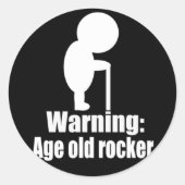 Age Old Rocker Sticker (Voorkant)