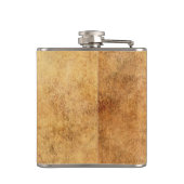 Aged and Worn Haida Spirit Owl Heupfles (Achterkant)