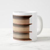 Aged Brass Patina Shelving Grote Koffiekop (Voorkant rechts)