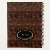 Aged Brick Wall Planner (Achterkant)