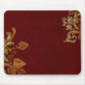 Aged Copper Flourish op Bourgogne Muismat (Voorkant)