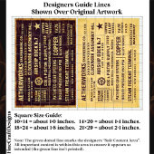 Aged Distressed Steampunk Work Signs FA8 Decoupage Tissuepapier