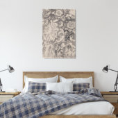 Aged Floral Canvas Afdruk (Insitu (Slaapkamer))