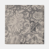 Aged Floral Magneet (Voorkant)