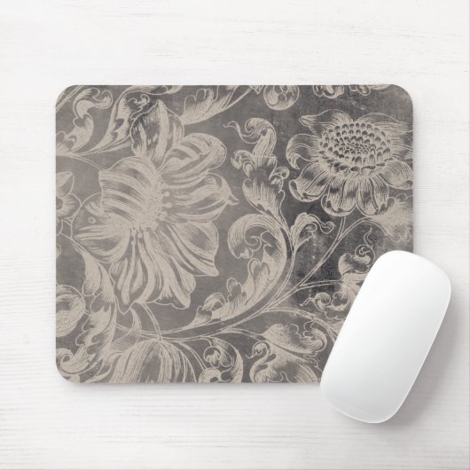 Aged Floral Muismat (Met muis)