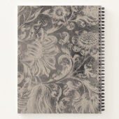 Aged Floral Notitieboek (Achterkant)