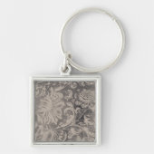 Aged Floral Sleutelhanger (Voorkant)