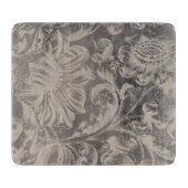 Aged Floral Snijplank (Voorkant)