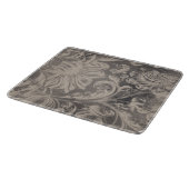 Aged Floral Snijplank (Hoek)