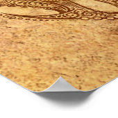  Aged Gemini Zodiac Poster (Hoek)