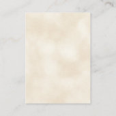 Aged Grape Vineyard Wedding Table Place Cards Plaatskaartje (Achterkant)