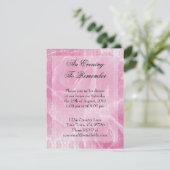 Aged Lace Rozen Dinner Party nodiging uit Kaart (Staand voorkant)