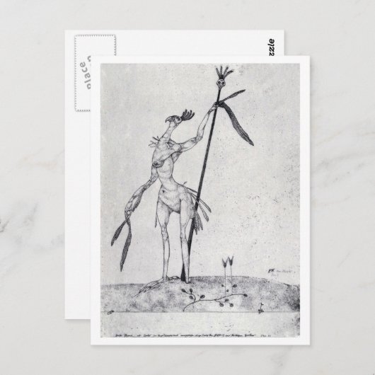 Aged Phoenix Briefkaart (Voorkant / Achterkant)