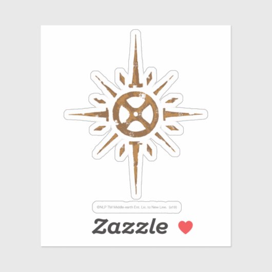 Aged Rohan Crest Sticker (Vel)