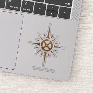 Aged Rohan Crest Sticker