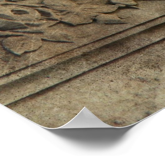 Aged Stone Poster (Hoek)