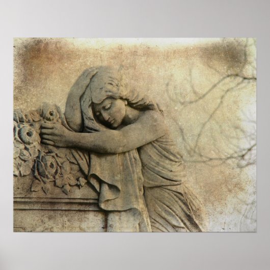 Aged Stone Poster (Voorkant)