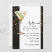 Aged to Perfection 70th Verjaardag uitnodiging (Voorkant)