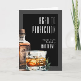 Aged To Perfection Birthday Kaart