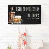 Aged To Perfection Birthday Party Spandoek (Insitu)