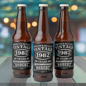 Aged to Perfection Gepersonaliseerde  Verjaardag Bier Etiket