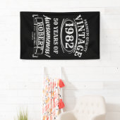 Aged to Perfection Gepersonaliseerde Verjaardag Spandoek (Insitu)