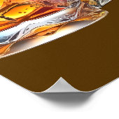 Aged to Perfection Men's 50th Whiskey Birthday Poster (Hoek)