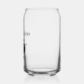 Aged to Perfection Men's 60th Birthday Blikvorm Glas (Links)