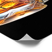 Aged to Perfection Men's 65th Whiskey Birthday Poster (Hoek)