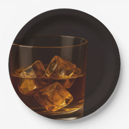 Aged to Perfection Whisky Birthday Celebration Papieren Bordje