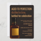Aged to Perfection | Whisky Birthday Kaart (Voorkant)
