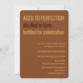 Aged to Perfection | Whisky Birthday Kaart (Voorkant)